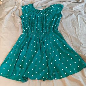 Lauren Conrad • polka dot dress